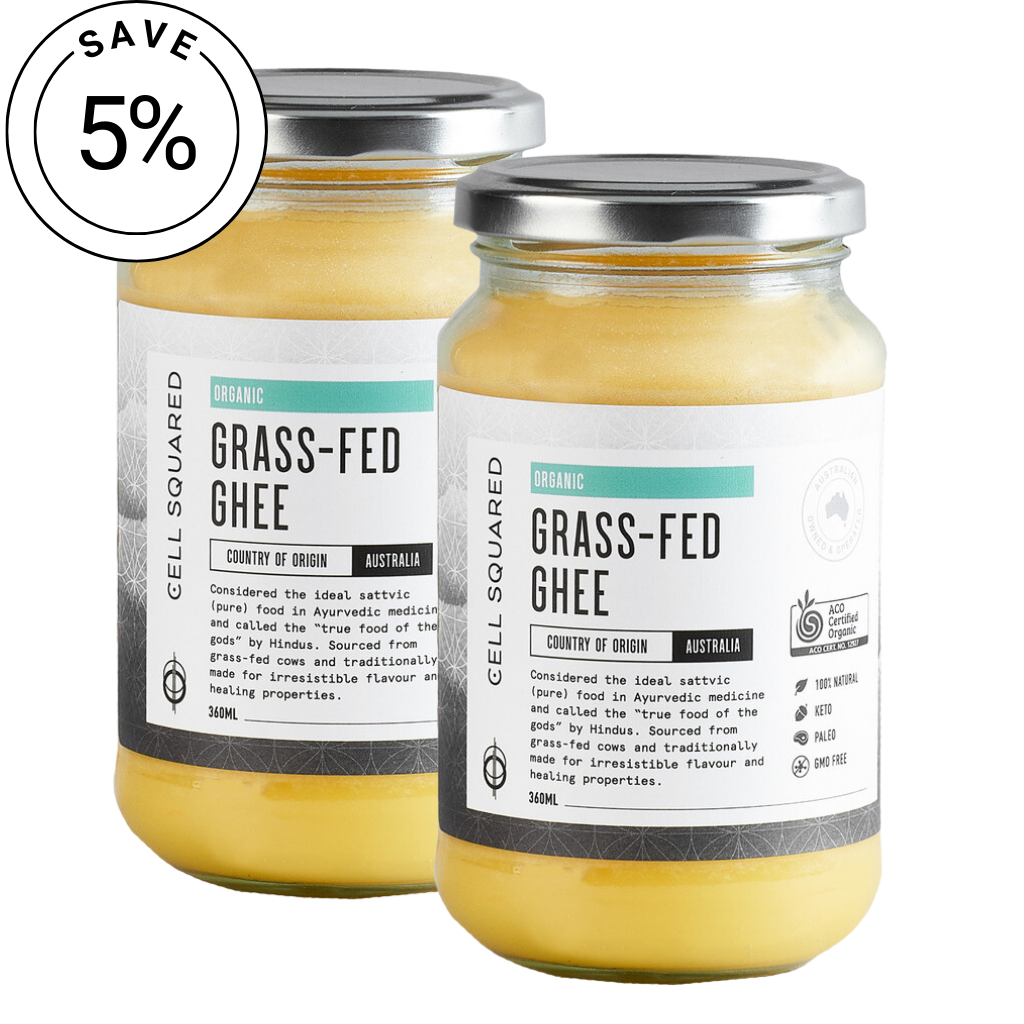 Double Up Organic Grass-Fed Ghee - 360ml - Save 5%